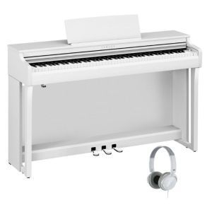 Yamaha CLP-825 White + HPH-100