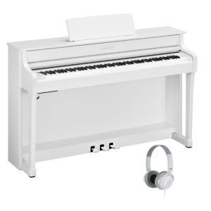 Yamaha CLP-835 White + HPH-100