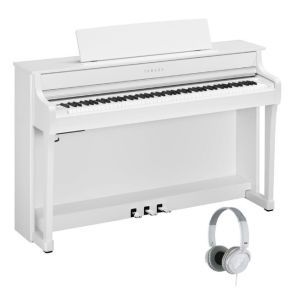 Yamaha CLP-845 White + HPH-100