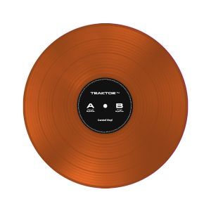 Native Instruments Traktor Control Vinyl Orange Transparent Native Instruments Traktor Control Vinyl Orange Transparent