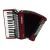 Hohner Bravo III 72 Red