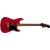 Squier Paranormal Strat-O-Sonic Crimson Red Transparent