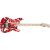 EVH Striped Series Red with Black Stripes