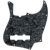 Fender 10-Hole Contemporary Jazz Bass Pickguards Black Moto