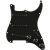 Fender Pre-Wired Strat Pickguard Pure Vintage 65 w-RWRP Middle Black