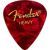 Fender Premium Celluloid Picks 351 Shape -12 Pack Red Moto