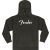 Fender Spaghetti Logo Hoodie Gray Heather L