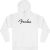 Fender Spaghetti Logo Hoodie Olympic White M