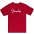 Fender Spaghetti Logo T-Shirt Dakota Red L