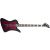 Jackson JS Series Kelly Bird JS3Q Amaranth Fingerboard Transparent Red Burst